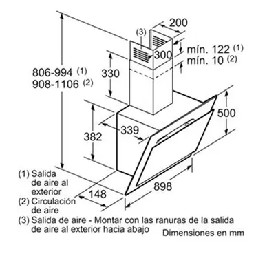 Máy Hút Mùi Bosch DWK97JM60 3