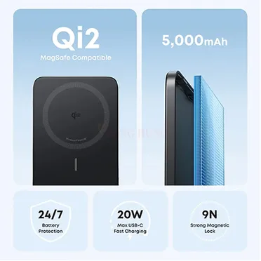 Anker Pin Mag 1C 15W 5000mAh 1