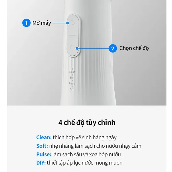 Máy Tăm Nước LocknLock 8W ENR154WHT