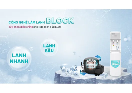 Máy Lọc Nước Có Nóng Lạnh KoriHome WPK-966 8