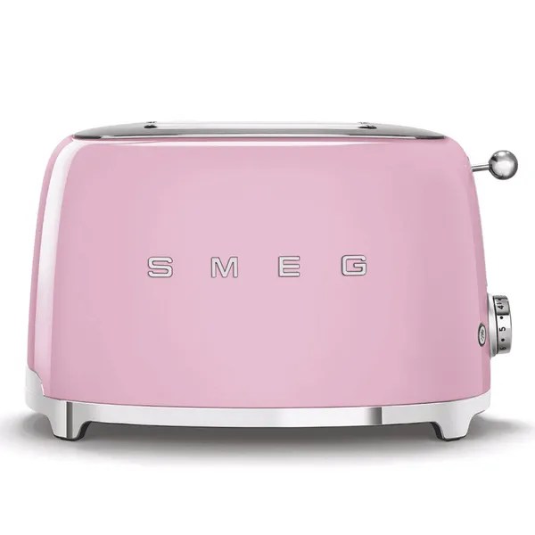 Máy Nướng Bánh Mì Smeg TSF01PKEU Màu Hồng