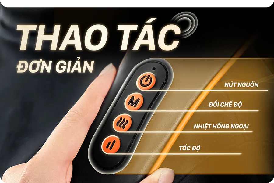 Đai Massage Đa Năng Fuji Care FC-6688
