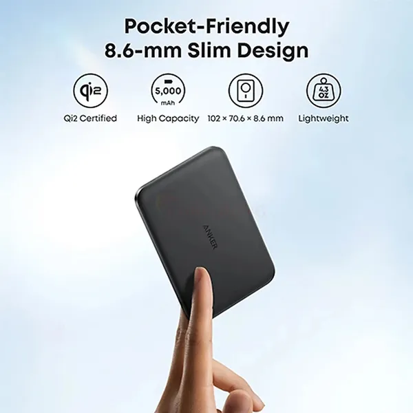 Anker Pin Mag 1C 15W 5000mAh