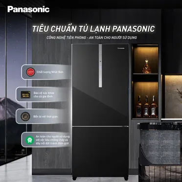 Tủ Lạnh Panasonic Inverter 420 Lít NR-BX471XGKV 0