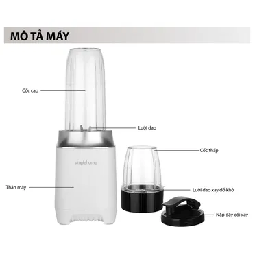 Máy Xay Sinh Tố Simplehome BBL217AB 7