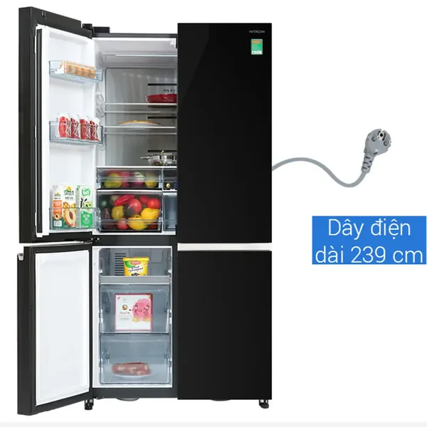 Tủ Lạnh Hitachi Inverter 569 Lít R-WB640VGV0 GBK