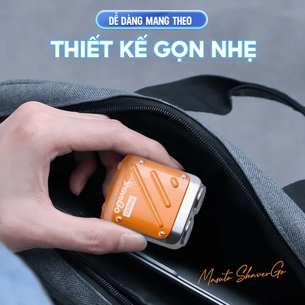 Máy Cạo Râu Du Lịch Masuto MSShaverGo