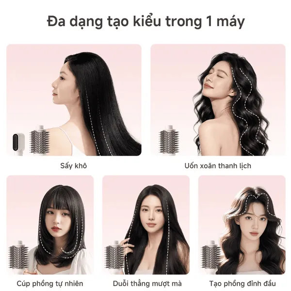 Lược Sấy Tạo Kiểu Simplus RFSH005PK00