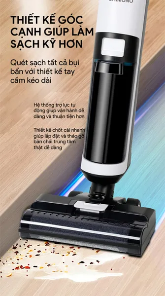 Máy Hút Bụi Lau Nhà Khô Và Ướt Shimono I7-Pro