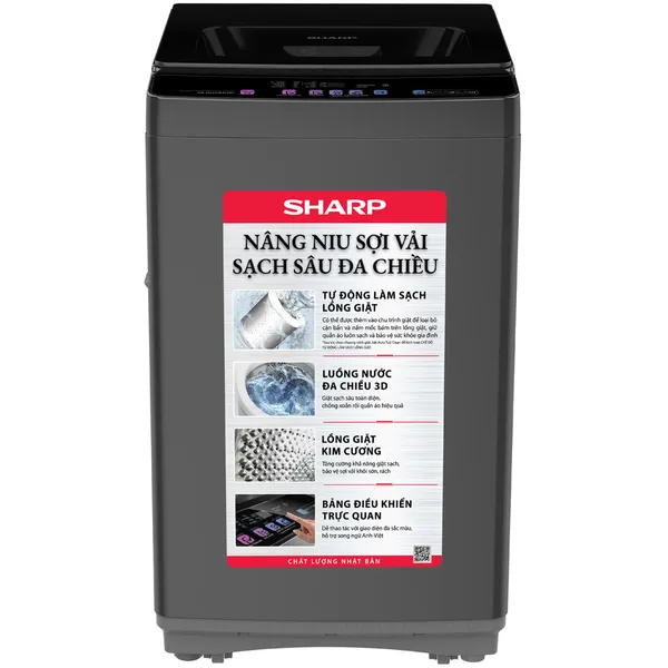 Máy Giặt Sharp 10 Kg ES-TN101EN-DG