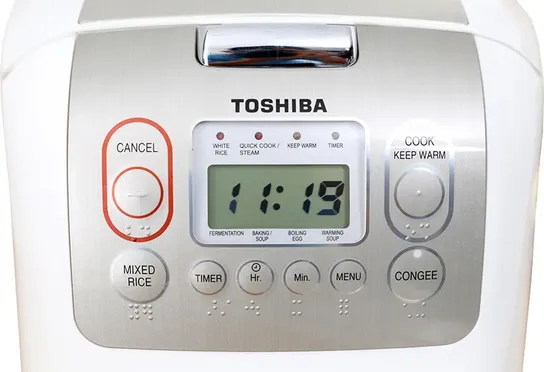 Nồi Cơm Điện Tử Toshiba RC-18NTFV(W) 1.8 Lít 1