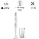 Máy xay sinh tố cầm tay Philips HR2531/00 650W