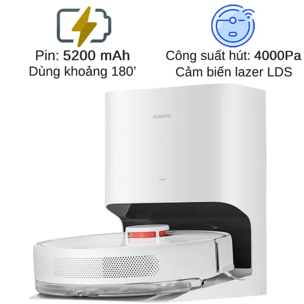 Máy Hút Bụi Xiaomi Robot Vacuum X10 EU (BHR6068EU)