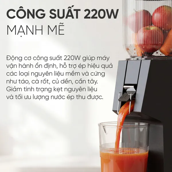 Máy Ép Chậm Magic Eco AC-150 220W