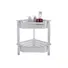 KỆ 2 TẦNG VINSON TRẮNG 39X28X39 CM VS-015