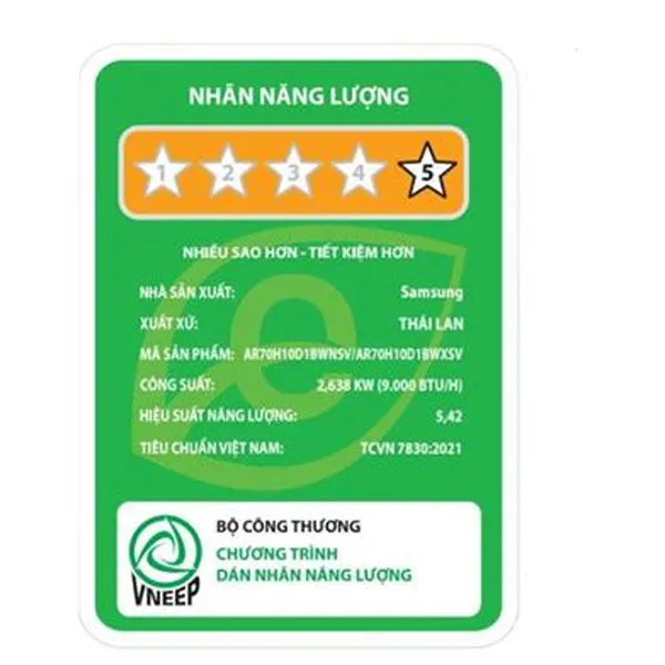 Máy Lạnh Samsung Wind-Free Inverter 1 Hp AR70H10D1BWNSV