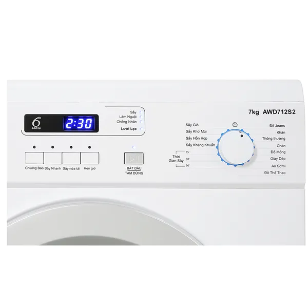 Máy Sấy Thông Hơi Whirlpool 7 Kg AWD712S2
