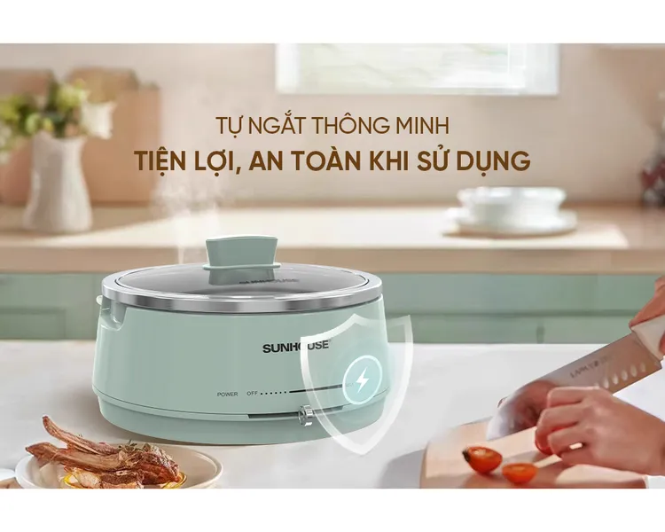 Nồi Lẩu Điện Sunhouse SHD4543 4 Lít