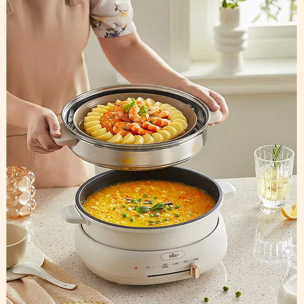 Nồi Lẩu Nướng Đa Năng Bear DHG-C40W2