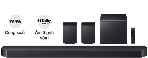 Bộ Loa Thanh Samsung HW-Q990F/XV 756W