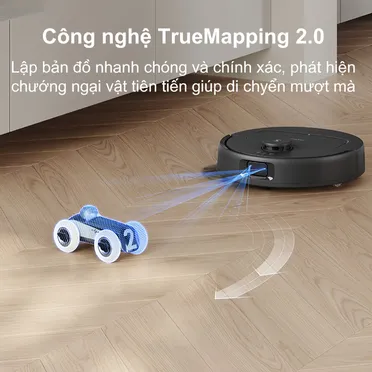 Robot Hút Bụi Lau Nhà Ecovacs Deebot N30 Pro Omni Đen 2
