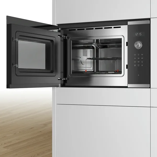 Lò Vi Sóng Có Nướng Âm Tủ Bosch BEL554MS0B 25 Lít