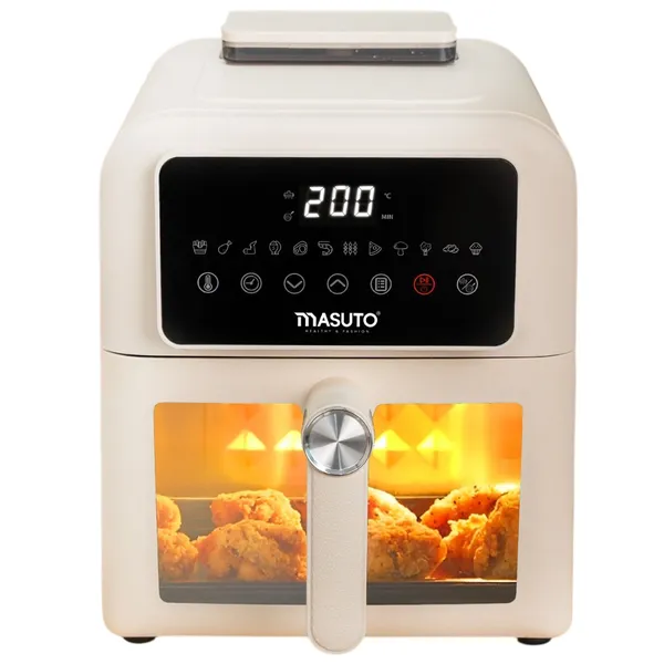 Nồi Chiên Không Dầu Phun Sương Hơi Nước Masuto MSKing 6.0 Lít