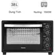 Lò nướng Panasonic NB-H3801KRA 38 lít
