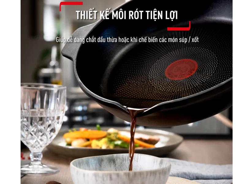 Chảo Đúc Cao Cấp Tefal Robusto 24cm E2490444