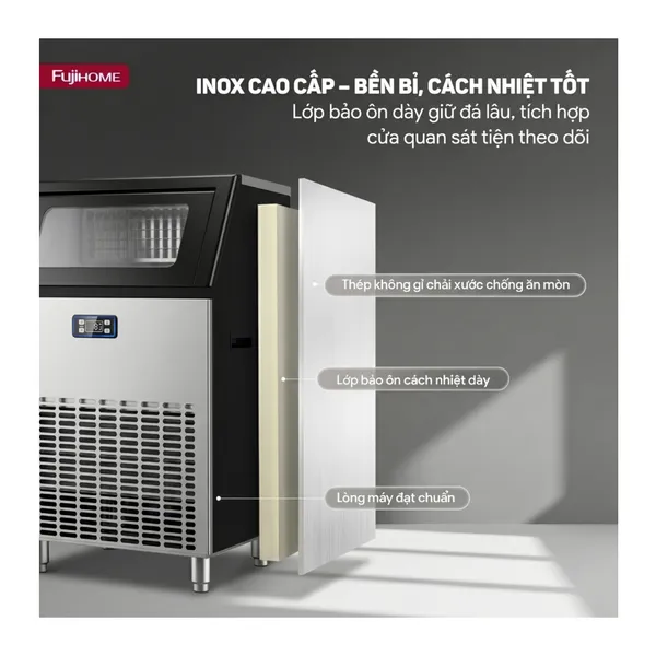 Máy làm đá Fujihome IM90