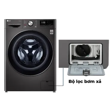Máy Giặt Sấy LG AI DD 10.5/7 Kg FV1450H2B 12