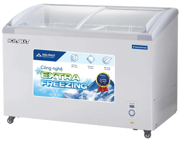Tủ Đông Hòa Phát Inverter 357 Lít HSF AD8357.C1