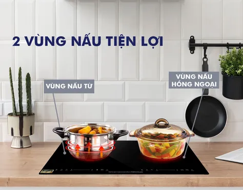 Bếp Đôi Từ - Hồng Ngoại Panworld PW-1913 9