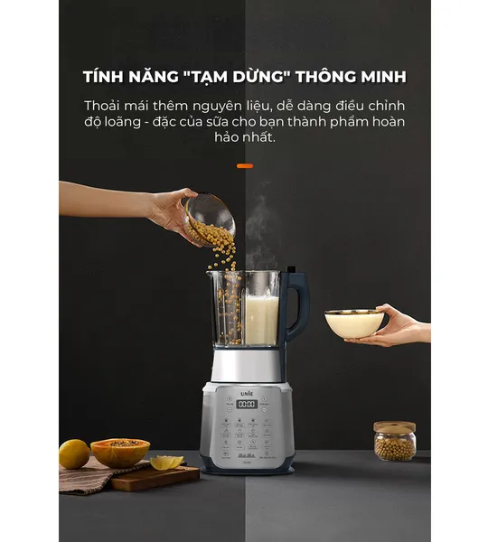 Máy Làm Sữa Hạt Unie V9S Pro 1.75 Lít