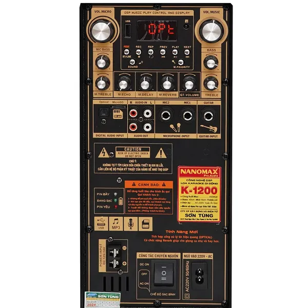 Loa Kéo Nanomax K-1200