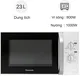 Lò Vi Sóng Kết Hợp Nướng Panasonic NN-GM34JMYUE 23 lít
