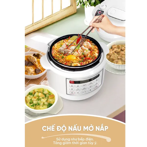 Nồi Cơm Áp Suất Masuto MSPC05 5.0 Lít