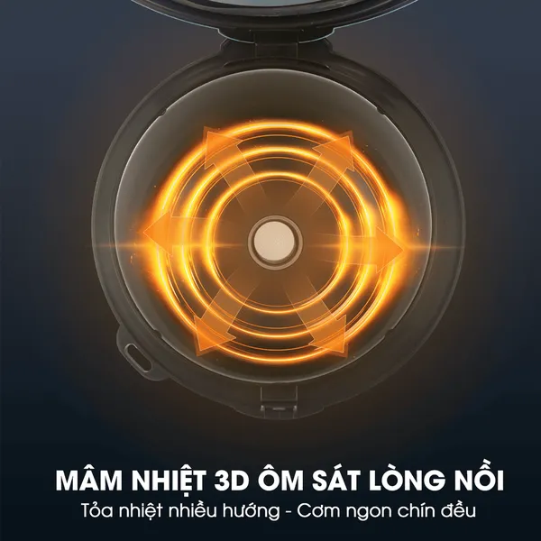 Nồi Cơm Nắp Gài Kalite KRC6018 1.8 Lít