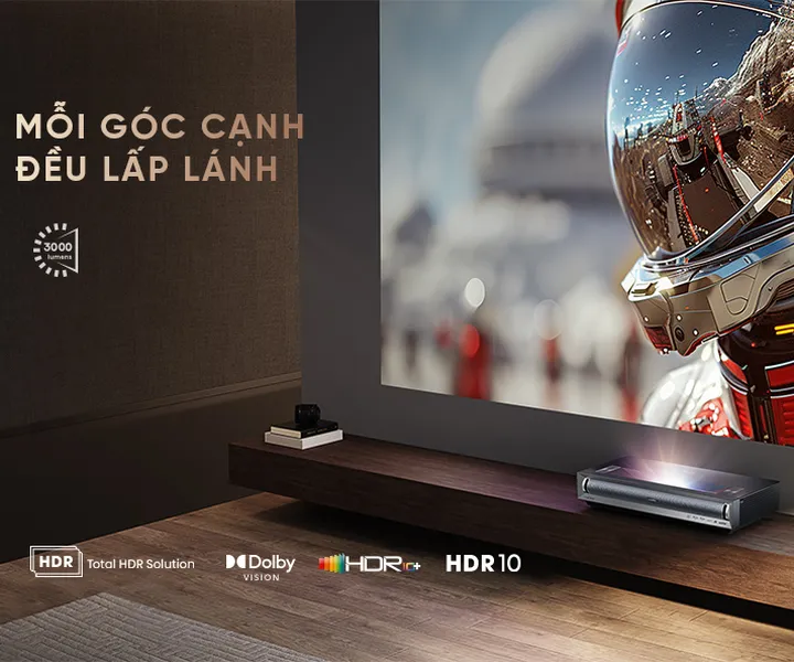 Máy Chiếu Hisense Laser Cinema PX3-Pro