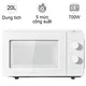 Lò Vi Sóng Xiaomi Microwave Oven EU (BHR7990EU) 20 Lít