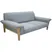 Sofa 3 Chỗ 930 Sunday Xám 1