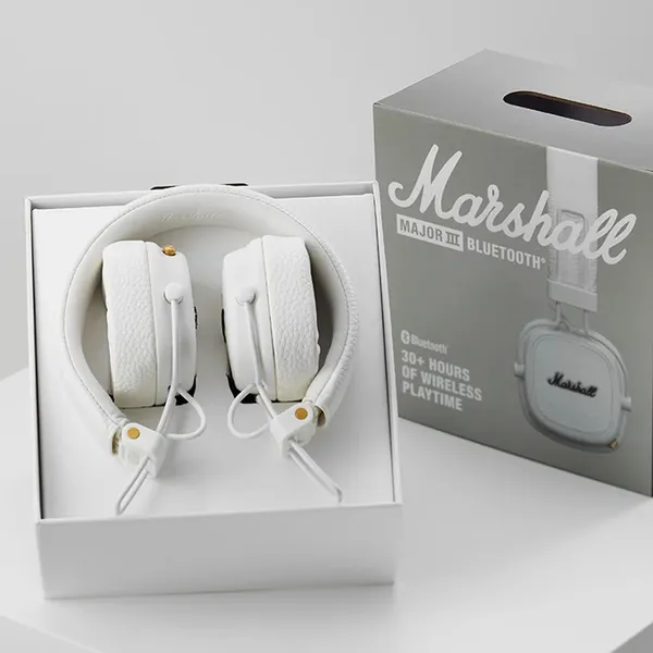 Tai nghe Marshall Major III Bluetooth White
