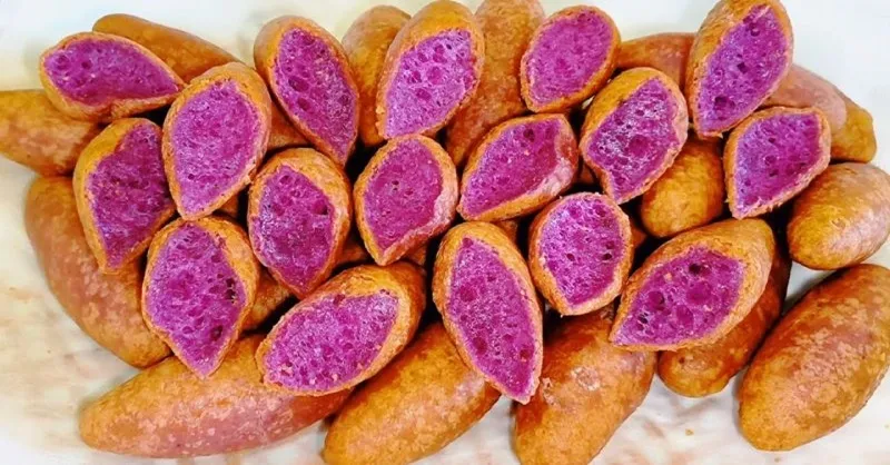 3 cách làm bánh khoai mỡ giòn rụm, dẻo bùi ngon khó cưỡng
