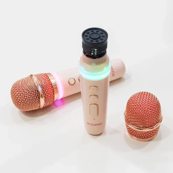 Bộ Loa Karaoke Mini Cổ Điển Bluetooth iCore VSM99 (Kèm 02 Micro)