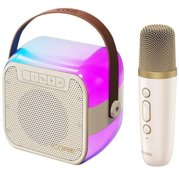Bộ Loa Karaoke Mini Bluetooth iCore ISM59 Kèm 1 Micro