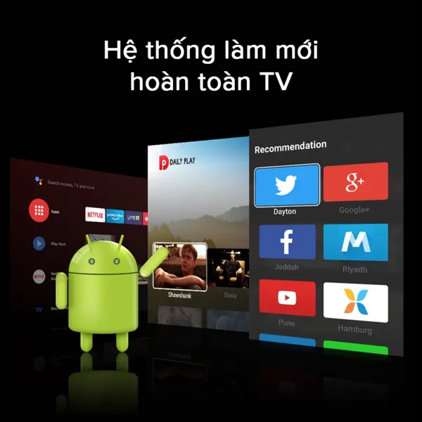 Android Tivi Coocaa 4K UHD 65inch 65S6G PRO