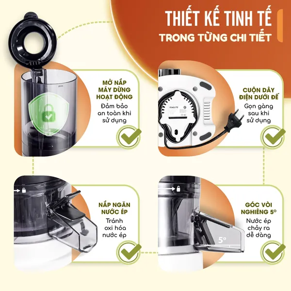 Máy Ép Chậm Masuto MSHealthy