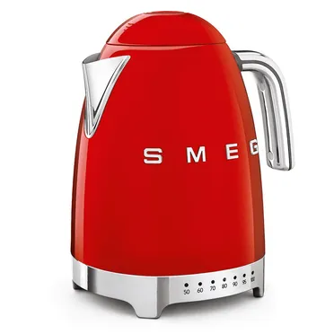 Ấm Đun Siêu Tốc Có Nhiệt Độ Smeg KLF04RDEU Màu Đỏ 1