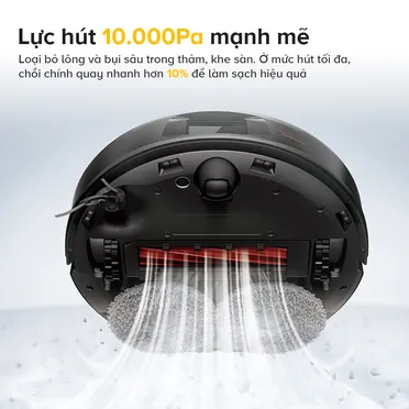 Robot Hút Bụi Lau Nhà Roborock QR 798 - Đen 4