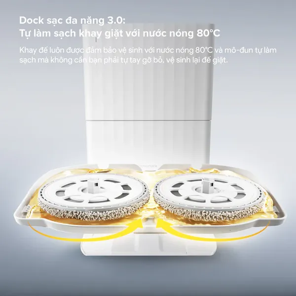 Robot Hút Bụi Roborock Qrevo Edge 2 Màu Đen
